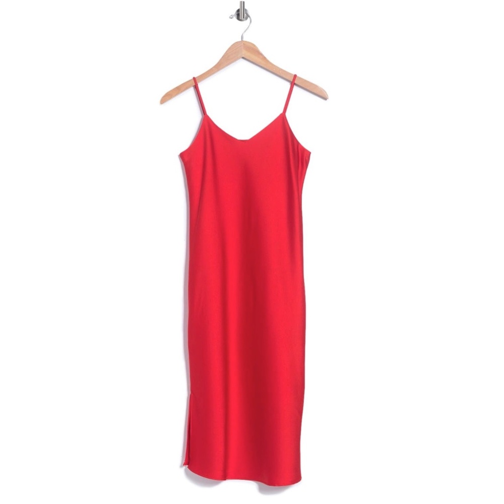 NEW Sam Edelman Red Slip Dress Size 6